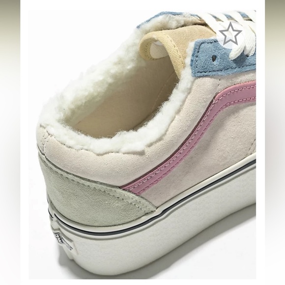 Stacked sherpa Vans - Picture 2 of 4